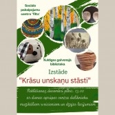 "Krāsu un skaņu stāsti" izstādes atklāšana